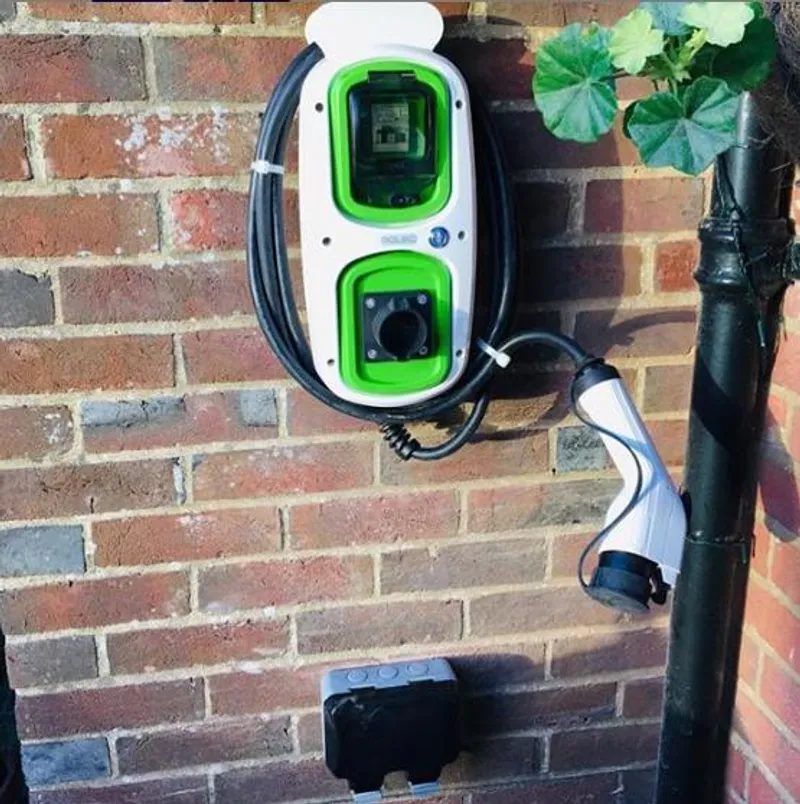 EV charging point installation